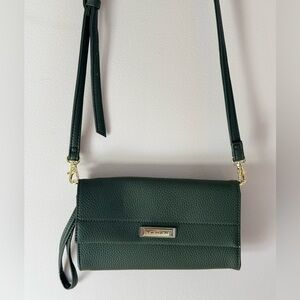 Tahari Green Crossbody Bag